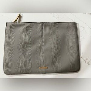 Tignanello Textured Gray Clutch